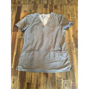 Figs technical collection nurse scrubs size xs grey vneck
